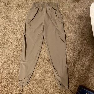 Beige joggers unworn! Small adult size